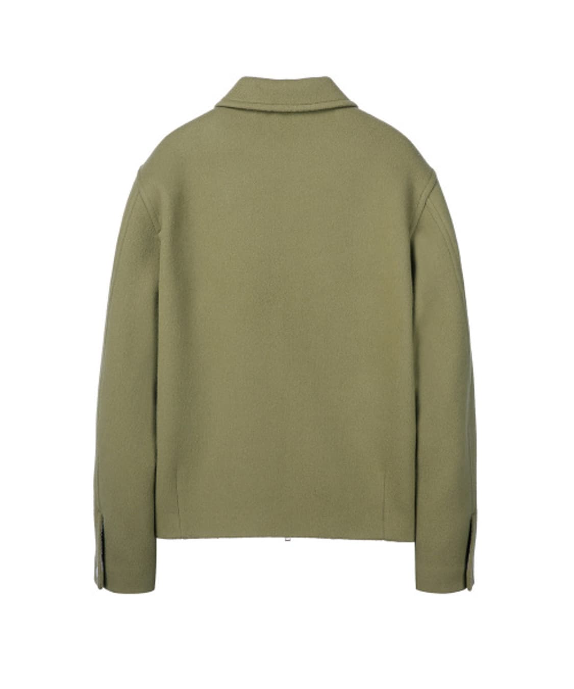 일꼬르소 옐로우그린 오버핏 미니멀 드리즐러 울 블루종 110 상품이미지2