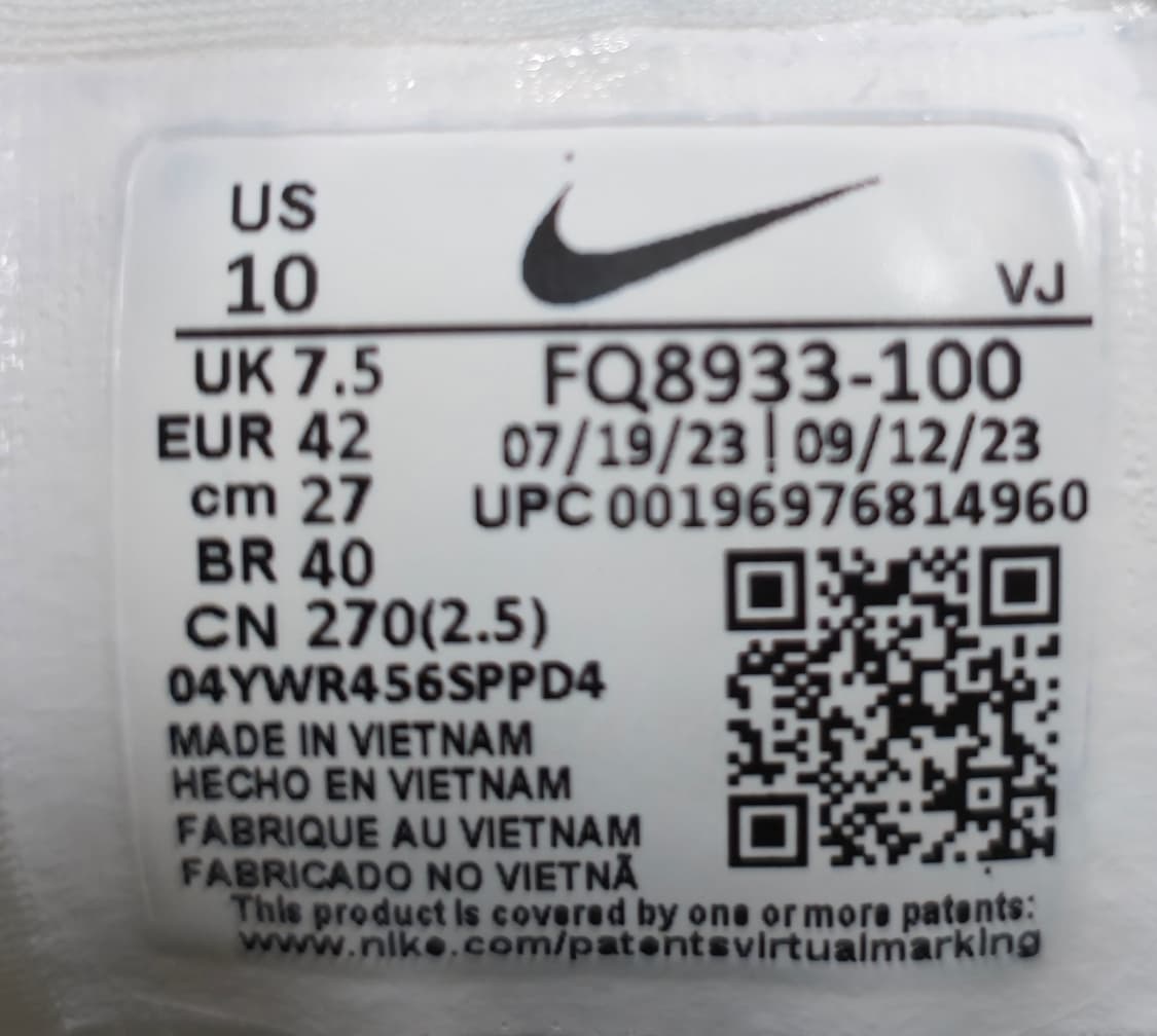 나이키 270mm- 키높이 에어맥스 퓨리오사 아머리네이비 상품이미지7