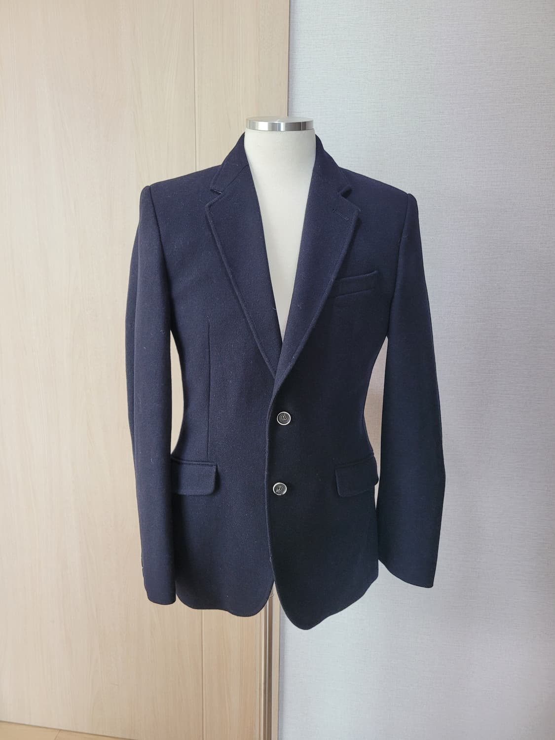 스파오포맨 SPAO for men 투버튼 울 블레이저 105 네이비 상품이미지1