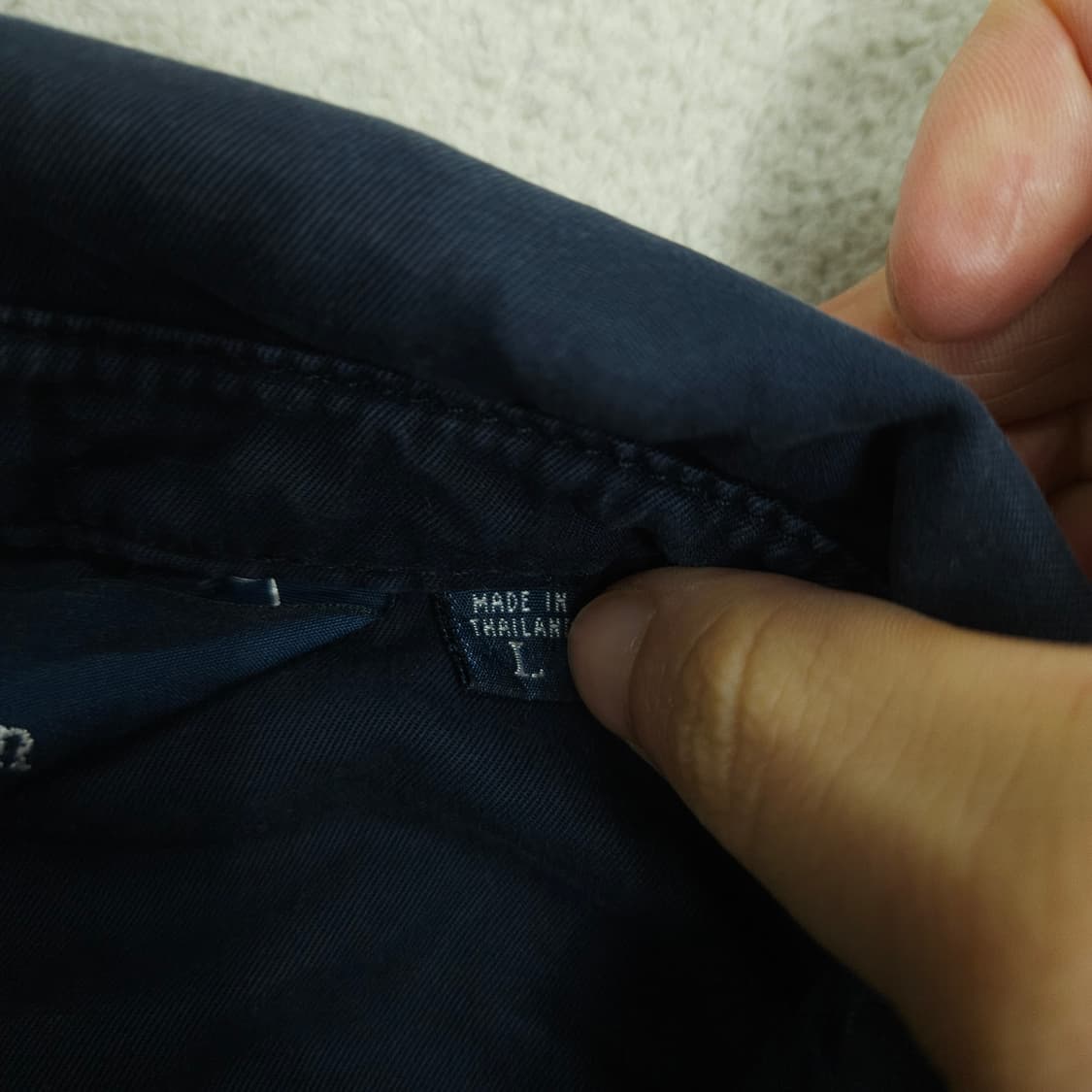 90~00s 폴로 랄프 로렌 블루종 L 상품이미지6