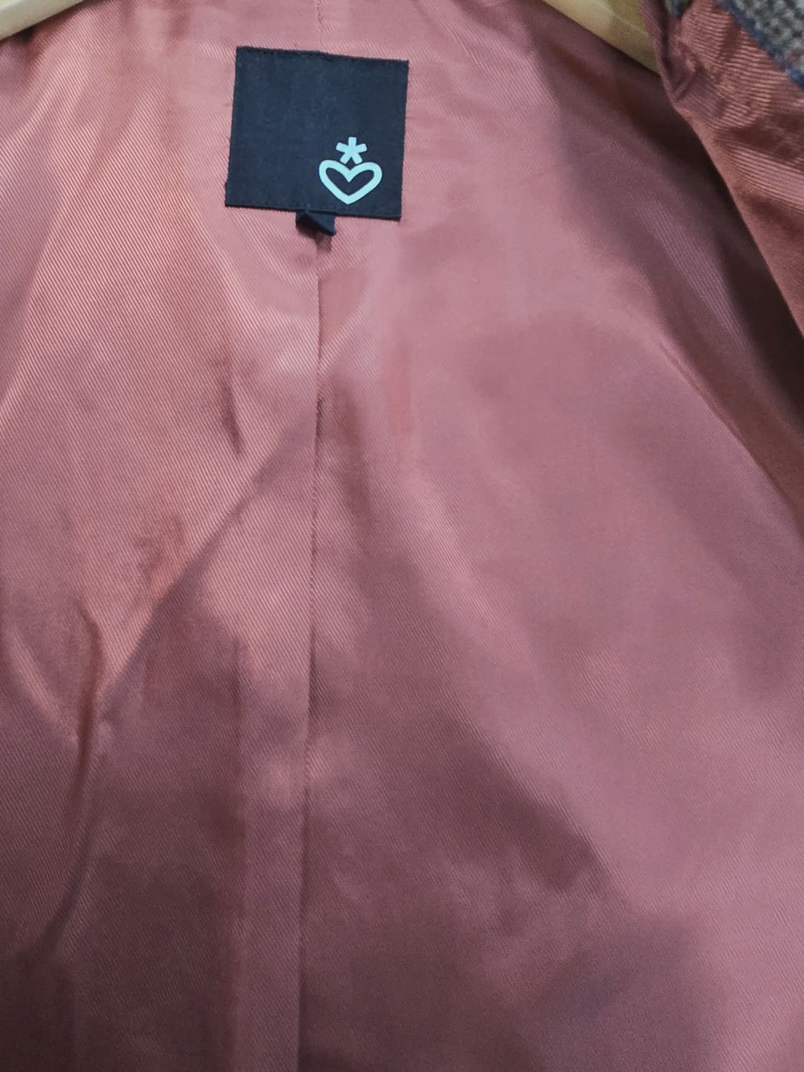 atti 올리비아 울 체크 롱코트 / 여유핏 감성코트 상품이미지7