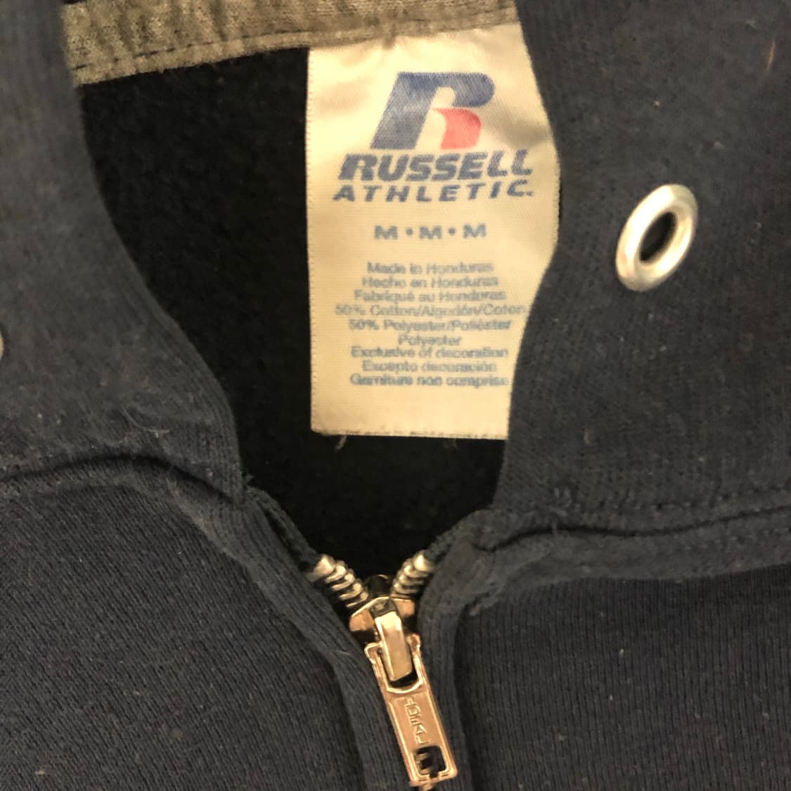 00's Rusell 후드집업 navy m 상품이미지3