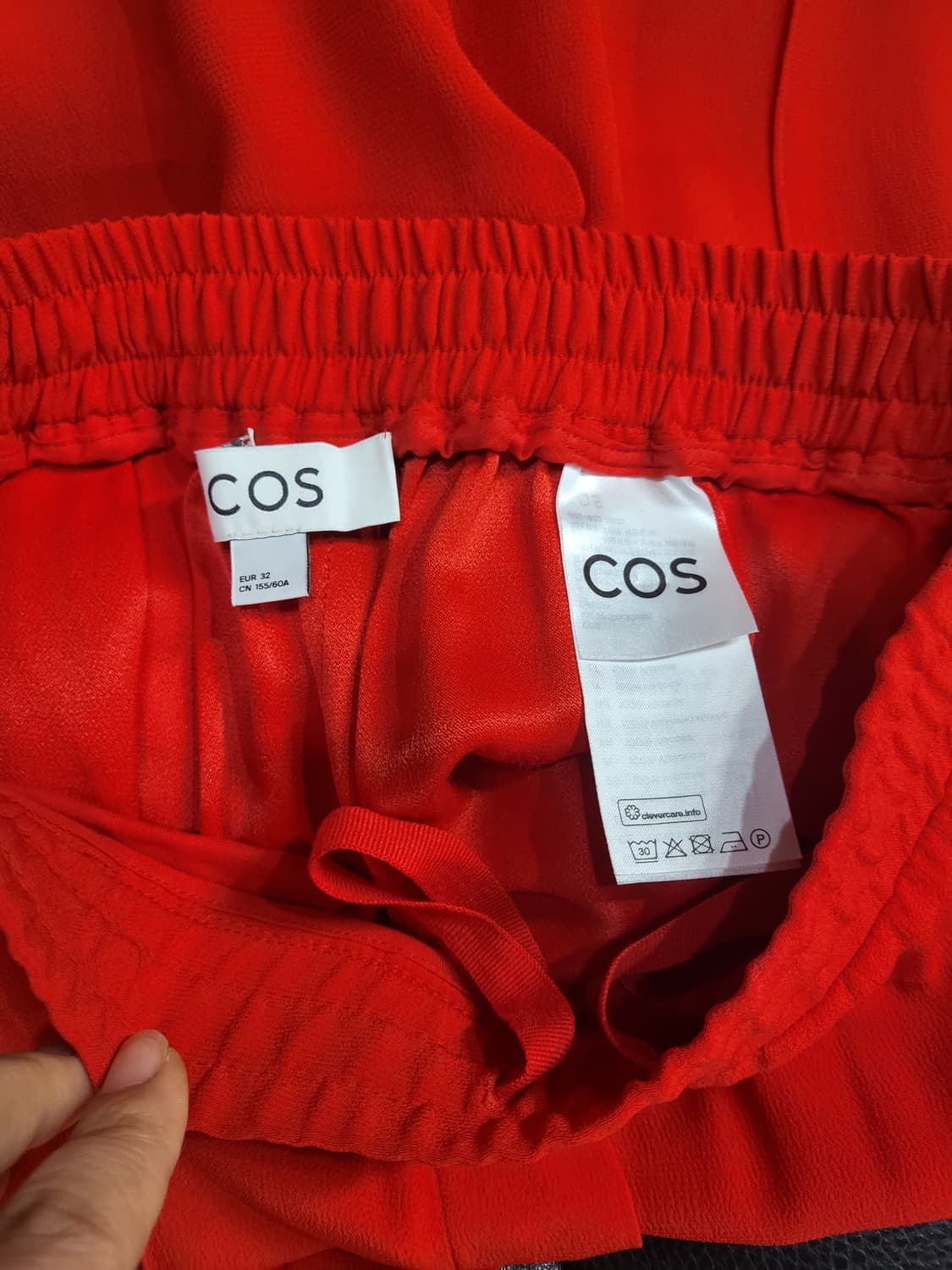 코스 밴드 와이드 팬츠 상품이미지6