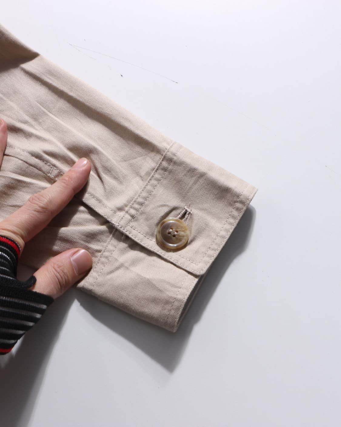 Maca 모리걸 beige coat 상품이미지9