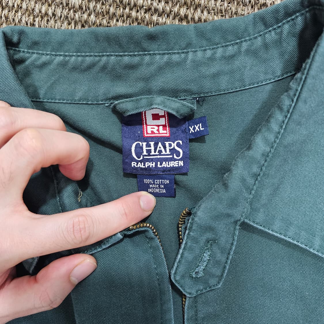 챕스 by 랄프로렌 워크자켓 다크그린 XXL 상품이미지3