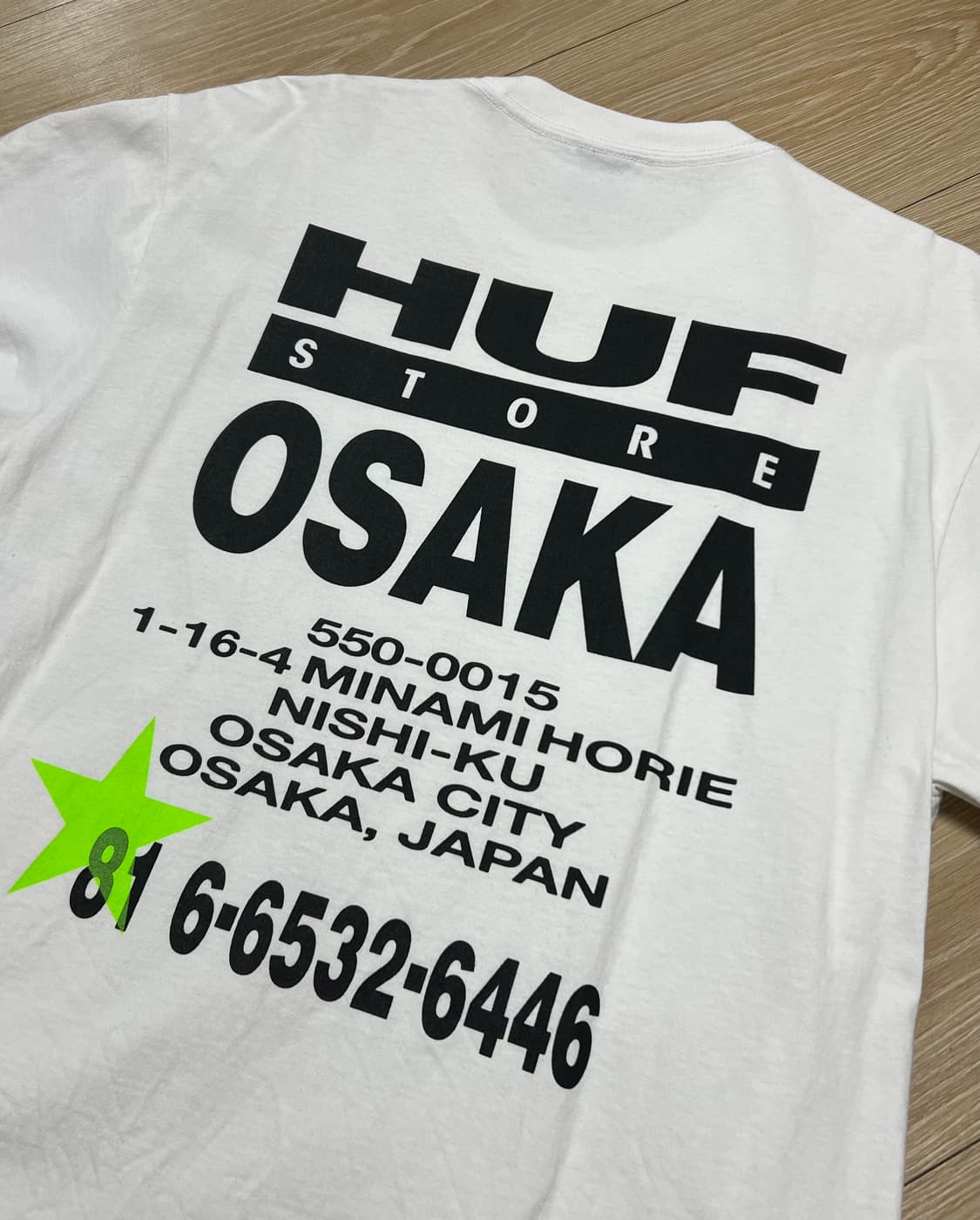 허프 Huf Only Osaka T-shirt 상품이미지3