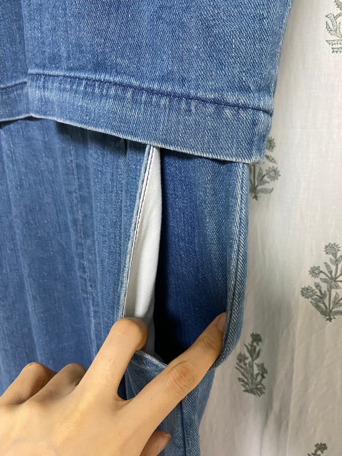 오프닝세레모니 데님점프수트 상품이미지6