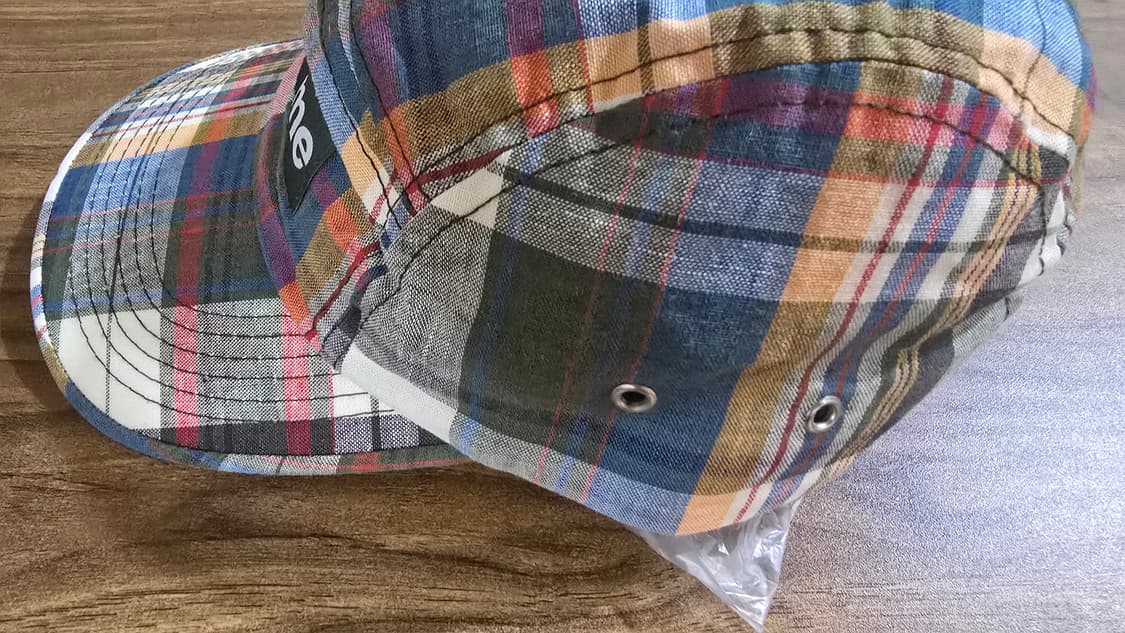 올드 슈프림 플레이드 캠프캡 초레어 00-03 상품이미지2