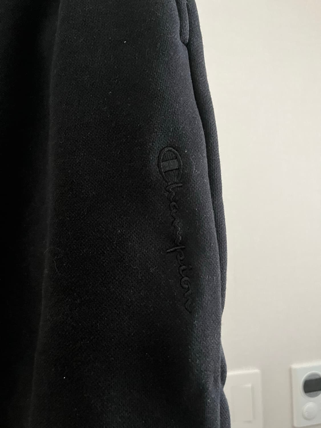 챔피온 헤비웨이트 기모 조거 s사이즈 블랙  상품이미지3