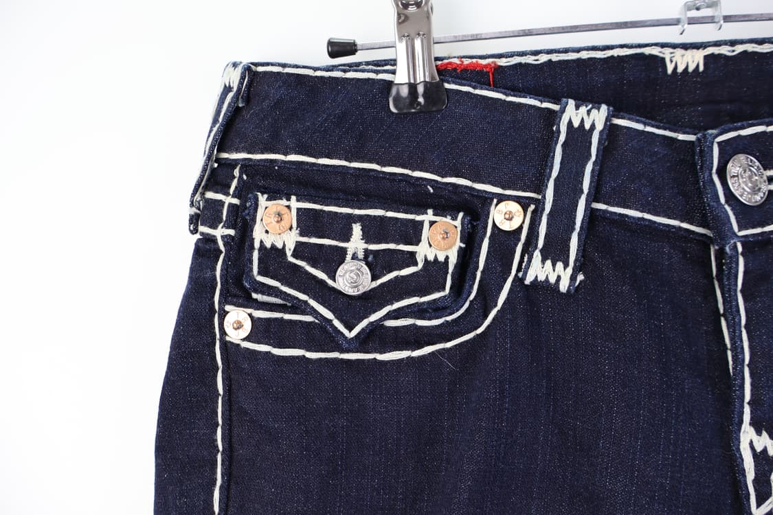 True Religion Stitch Cotton Jeans 상품이미지7