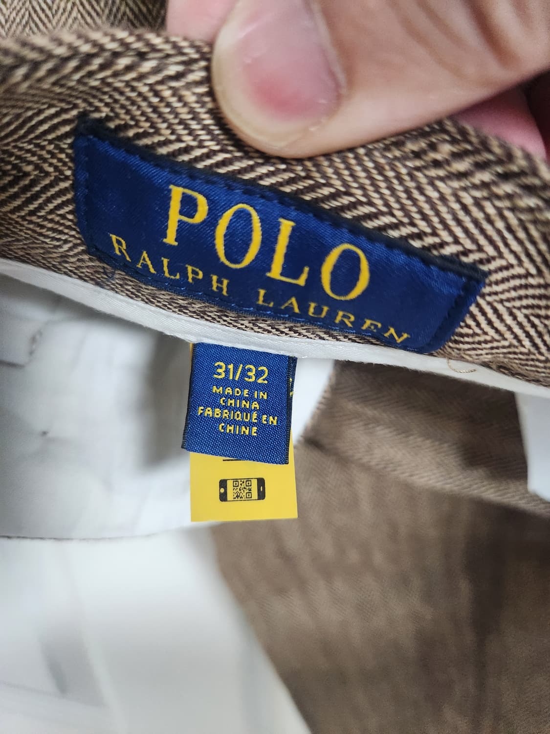 폴로 남성 헤링본 바지 31/32 상품이미지2