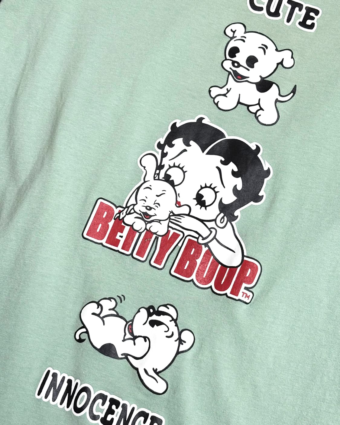 일본빈티지 brtty boop 티셔츠 상품이미지4