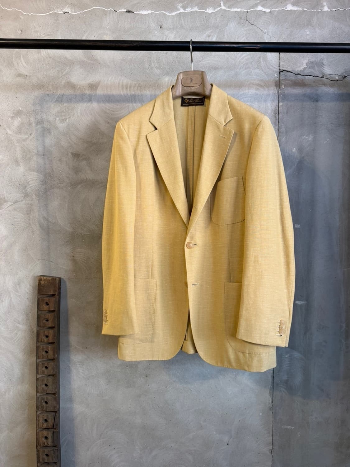 로로피아나 울 리넨 테일러드 자켓 100 상품이미지6