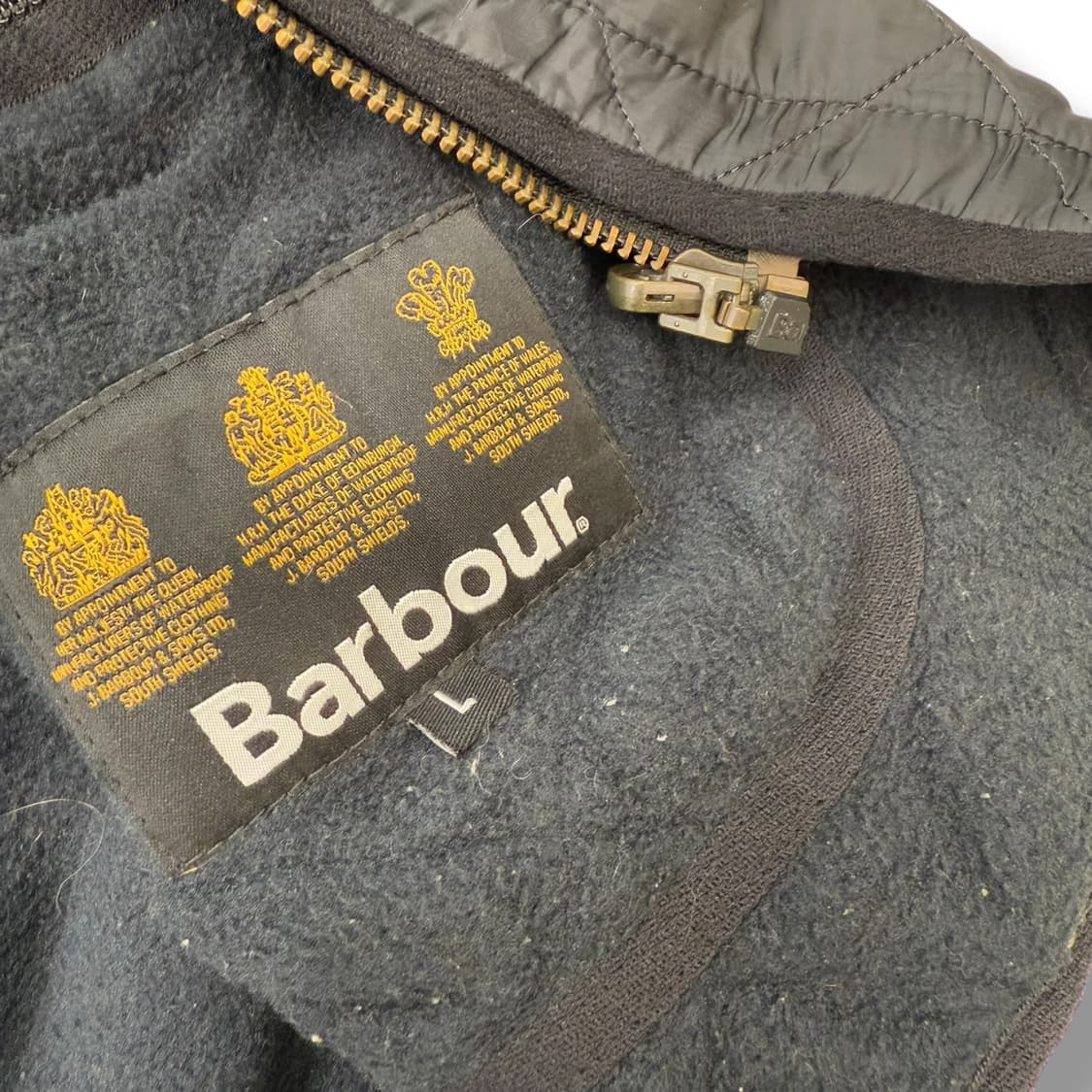 바버 퀄팅 베스트 r1844  상품이미지7