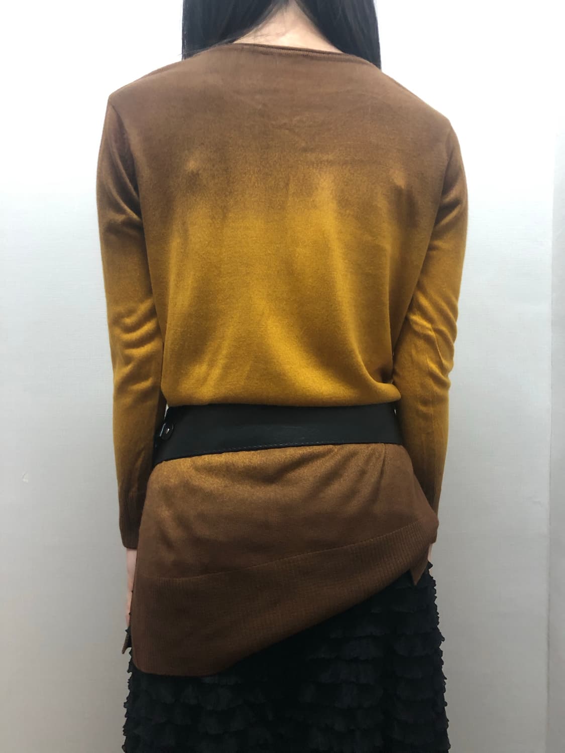 빈티지 브라운 그라데이션 오리엔탈 니트 상품이미지7