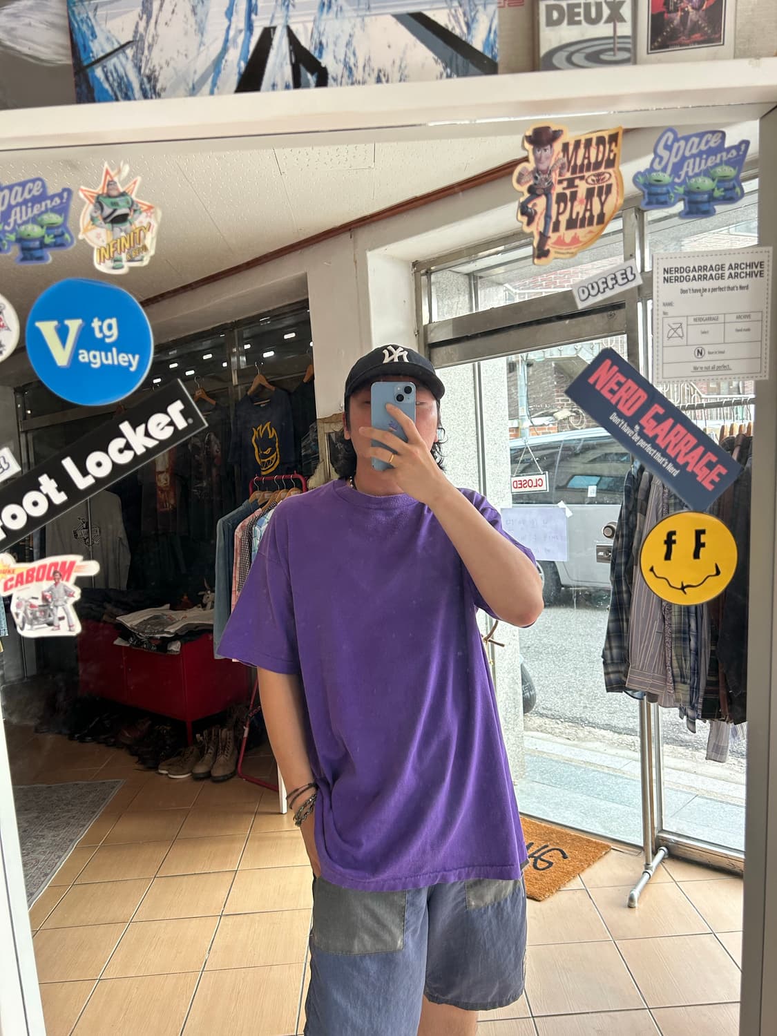 90‘s fruit of the loom plain Tee 상품이미지7