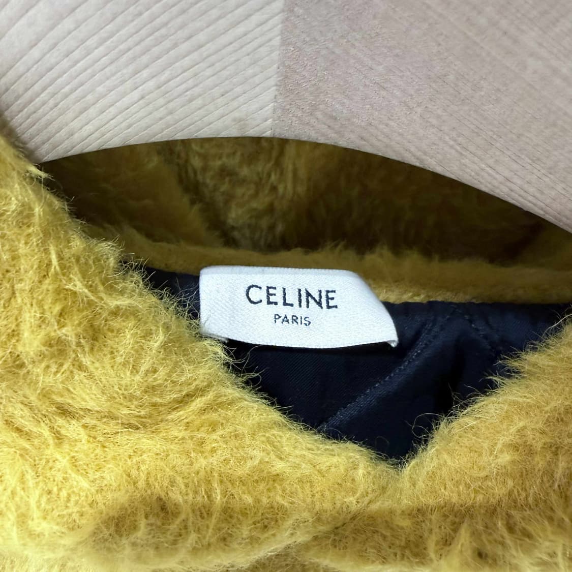 XL / 셀린느 글리터 로고 알파카 후드티셔츠 상품이미지4