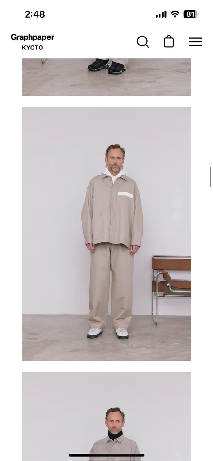 Graphpaper 자켓 2사이즈 상품이미지1