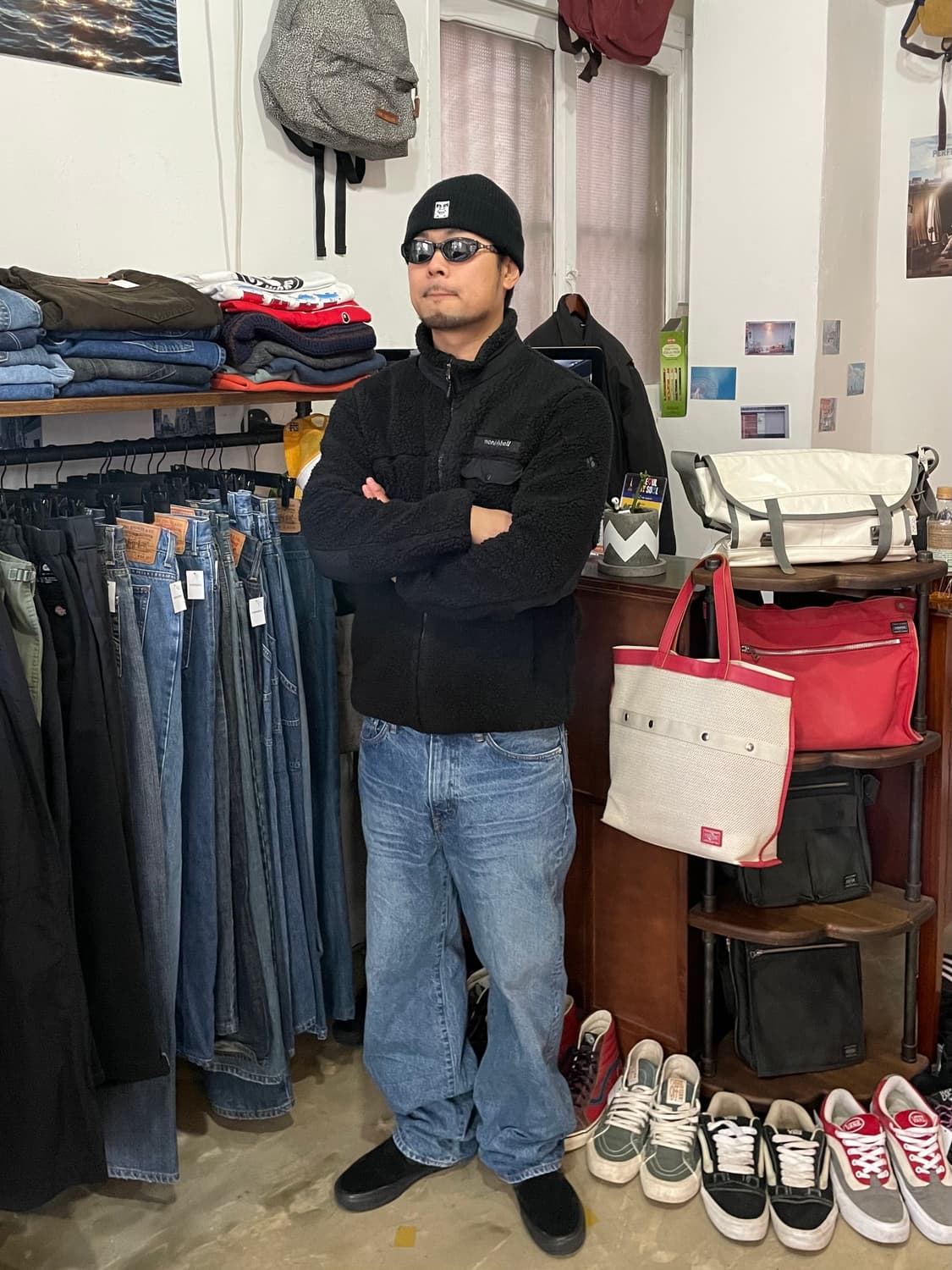 몽벨 플리스 블랙 L 상품이미지1