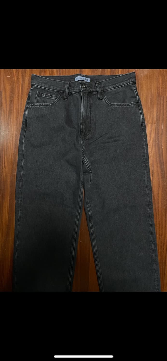 (새상품)유니클로 JWA 스트레이트진 Gray 상품이미지4