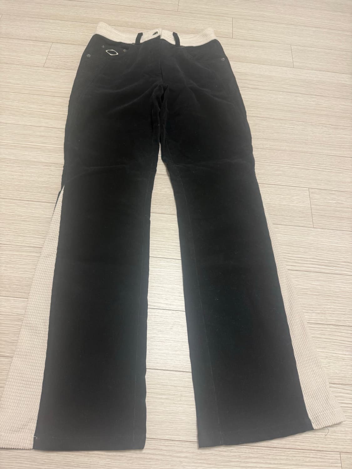 미스치프 부츠컷 팬츠 블랙 상품이미지1