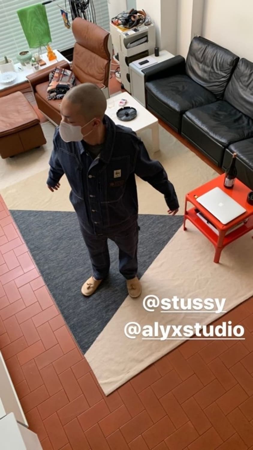 [L] 스투시 X 1017 Alyx 9SM 데님 자켓 상품이미지1