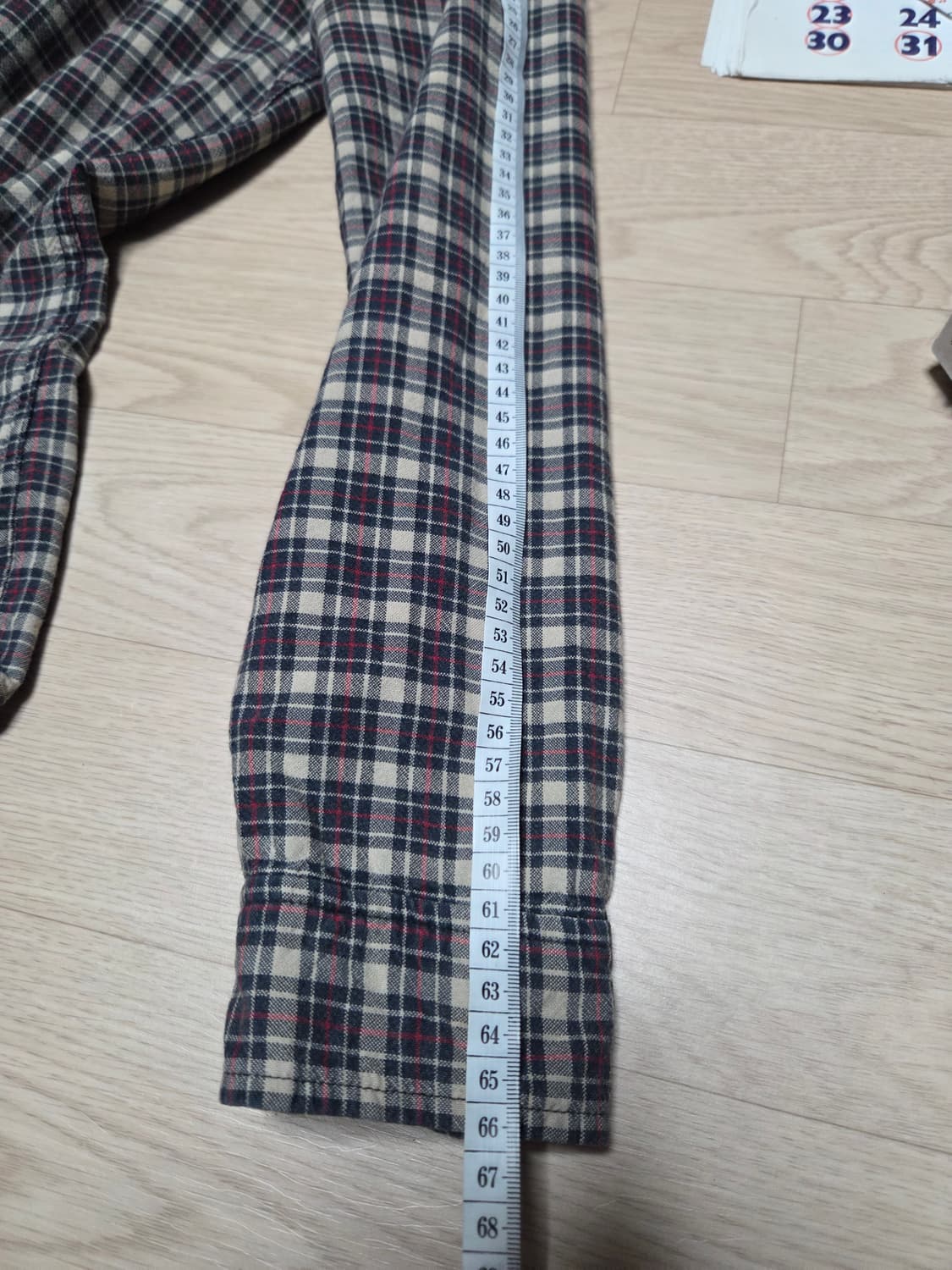 폴로 랄프로렌 스프레드 카라 체크 셔츠 남방  상품이미지10