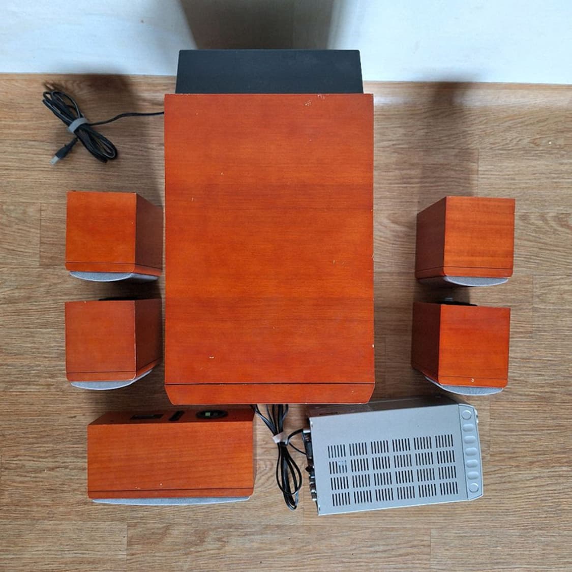 온쿄 5.1 빈티지 홈시어터 스피커 세트 레트로 매장 카페 가게 인테리어 상품이미지8