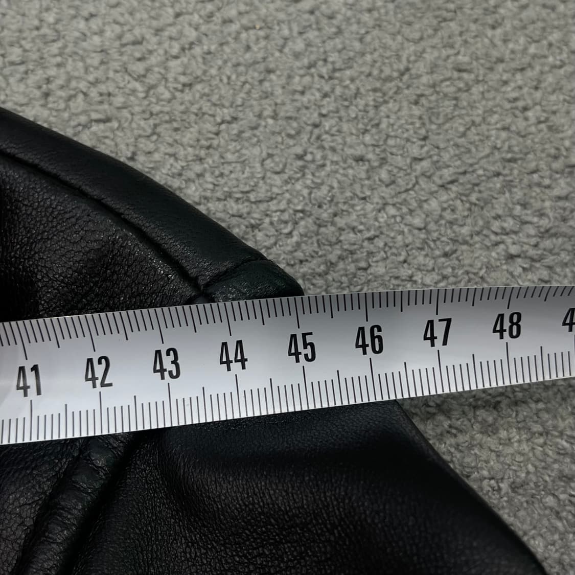 100 일꼬르소 램스킨 레더 라이더자켓 상품이미지7