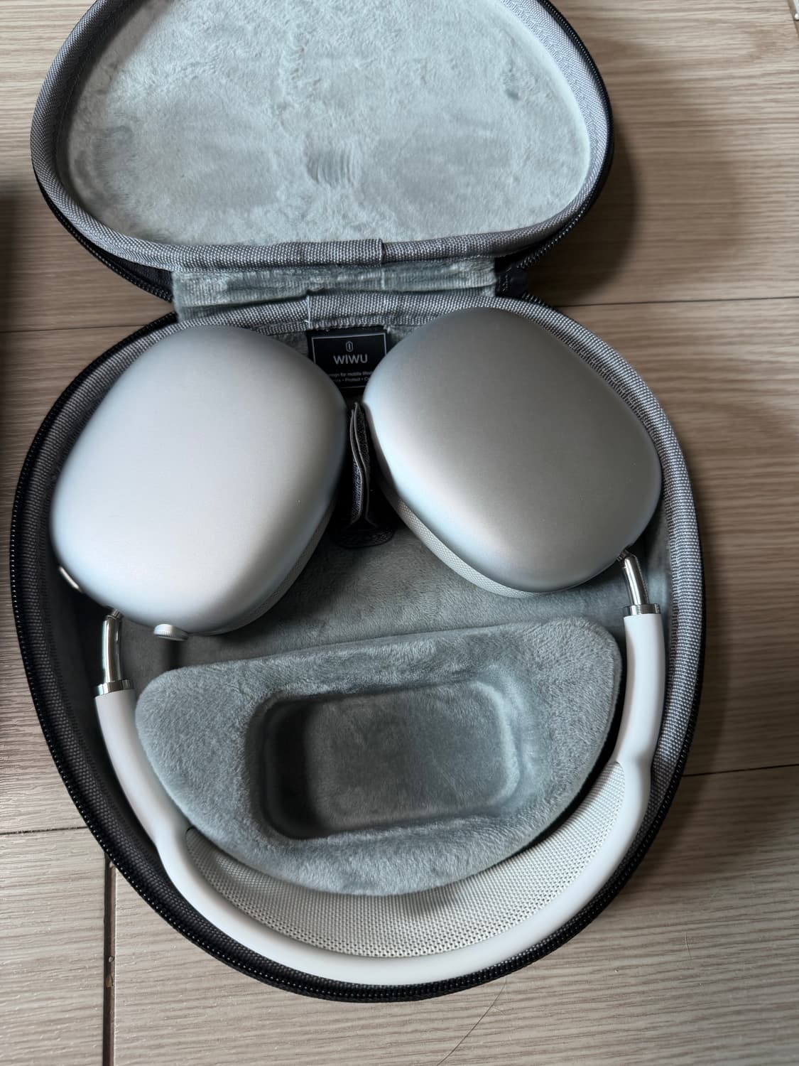 애플 에어팟맥스 실버 풀박스 8핀 상품이미지4