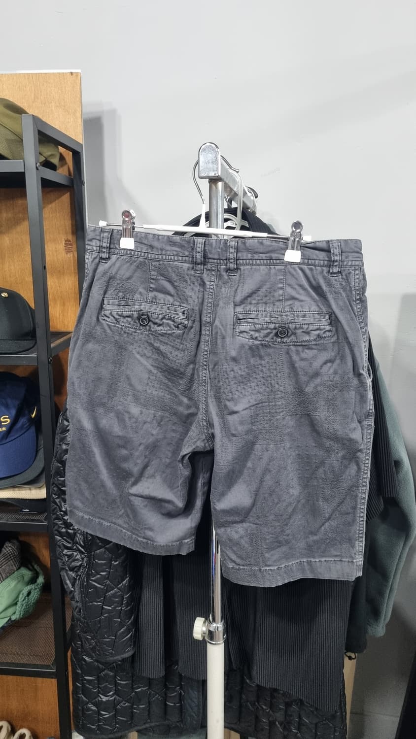 kolon) 시리즈 여름 워싱 면 패턴 반바지 30~31 상품이미지2