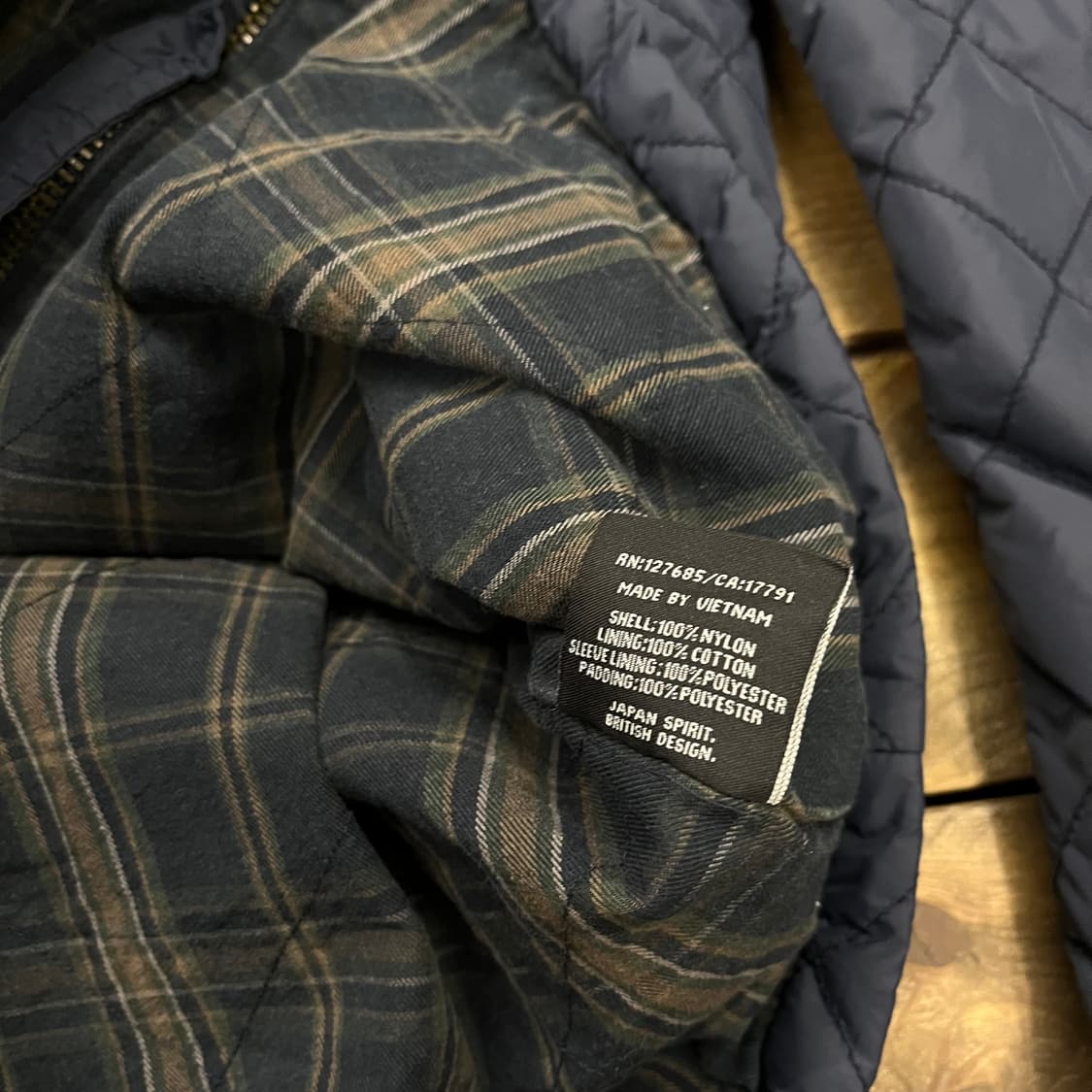 바버 X 수퍼드라이 퀼팅  상품이미지4