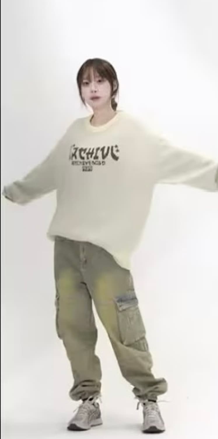 [인플루언서 슈 착용] 아카이브 볼드 카고팬츠 상품이미지2