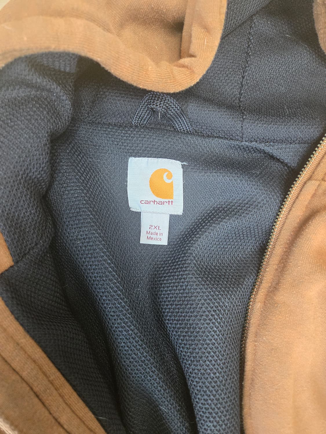 칼하트 후드집업 2XL 상품이미지3