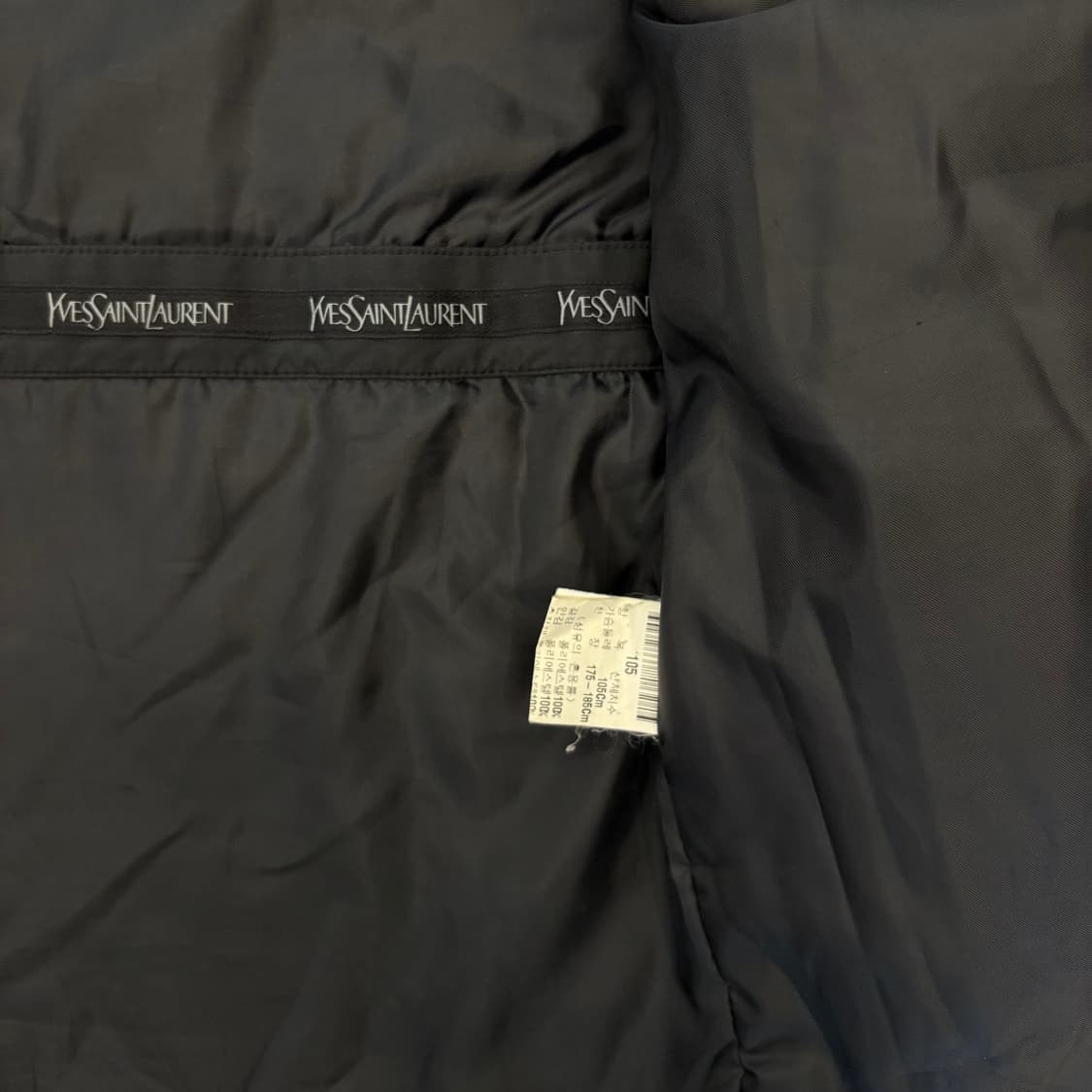 생로랑 블랙 사파리 자켓 상품이미지5