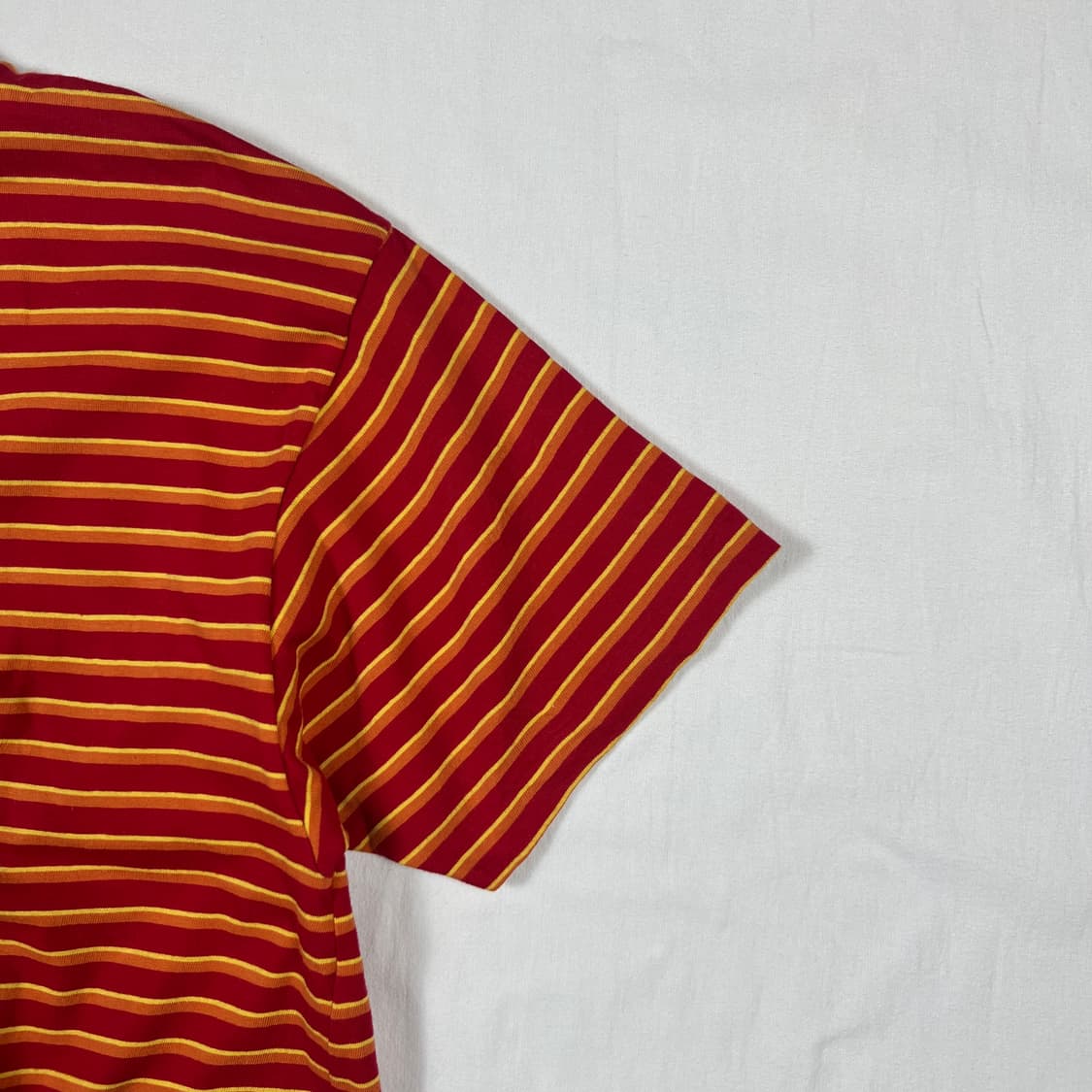 90’s 폴로랄프로렌 포니 로고 스트라이프 반팔티 상품이미지4