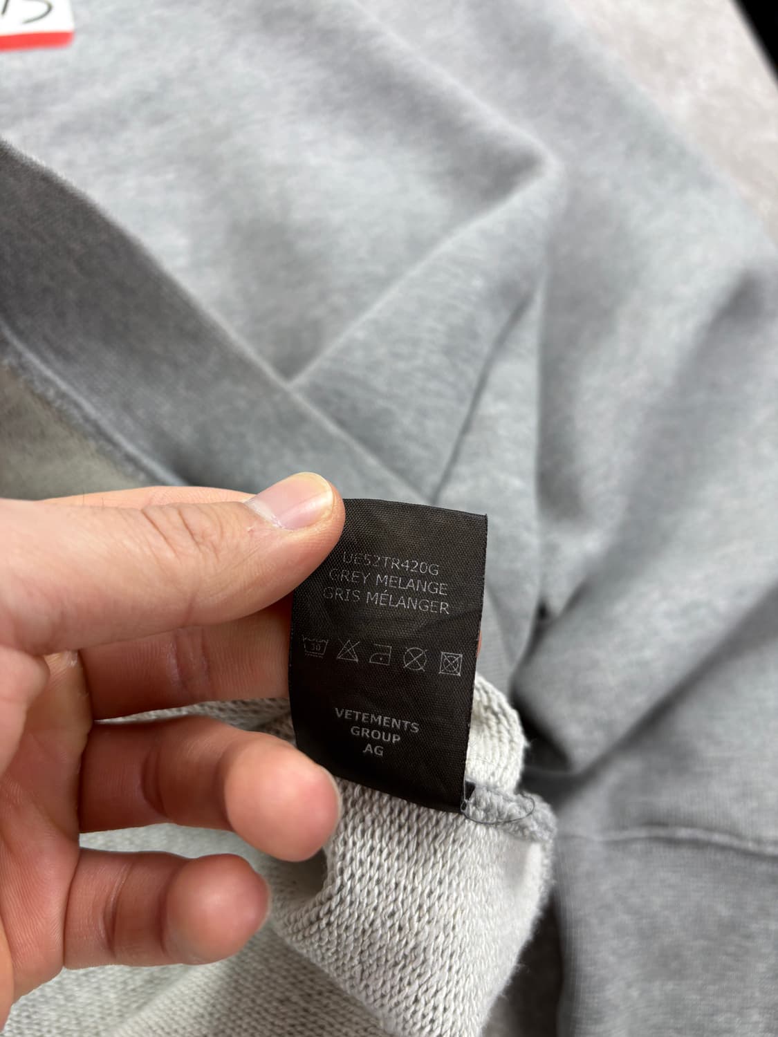 Vetements 22SS Hooded zip-up    상품이미지8