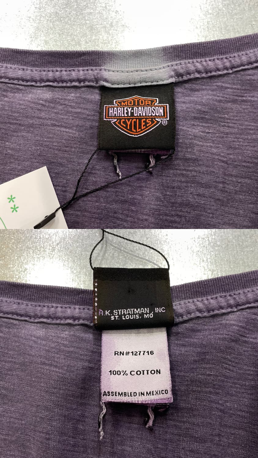 Harley Davidson 할리 브이넥 반팔티 상품이미지10