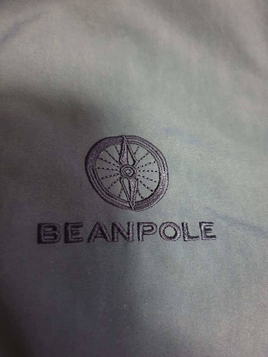 (빈티지) 빈폴 아웃도어 시그니처 자수로고 후드 바람막이 네이비(XL) 상품이미지2