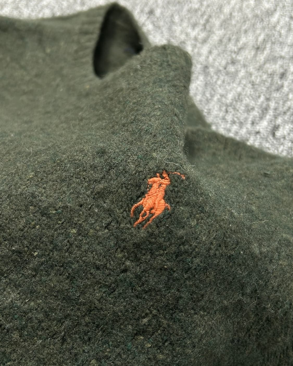 폴로 랄프로렌 올리브 울 니트 상품이미지3