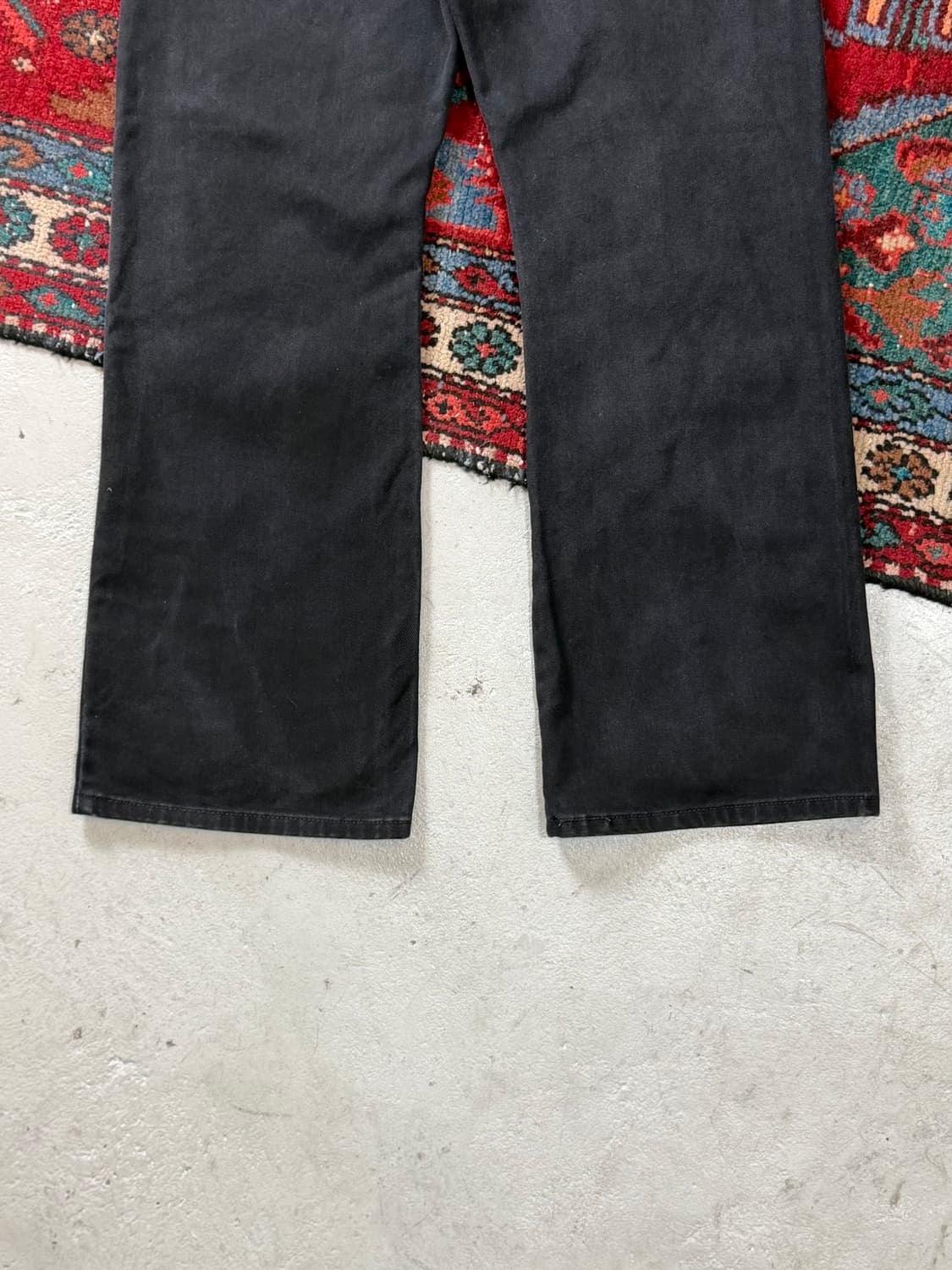 00's 빈티지 리바이스 517 블랙 부츠컷 리바이스 플레어진 상품이미지9