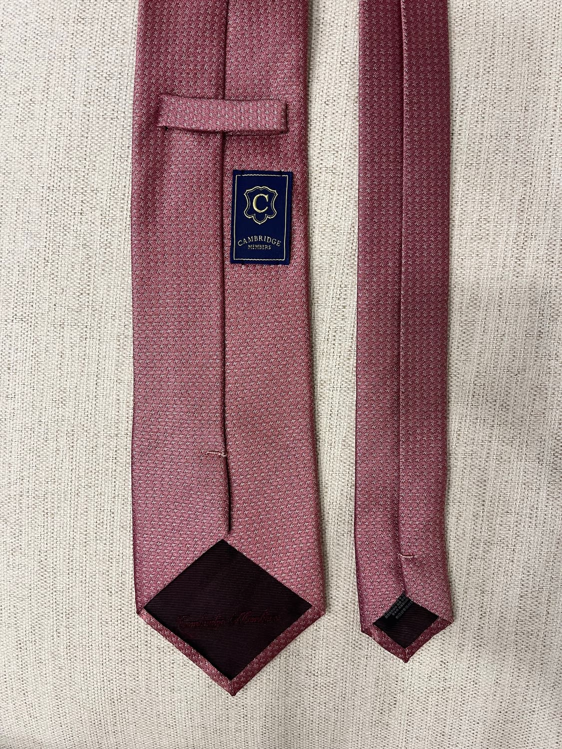 캠브리지멤버스 핑크 넥타이 상품이미지2