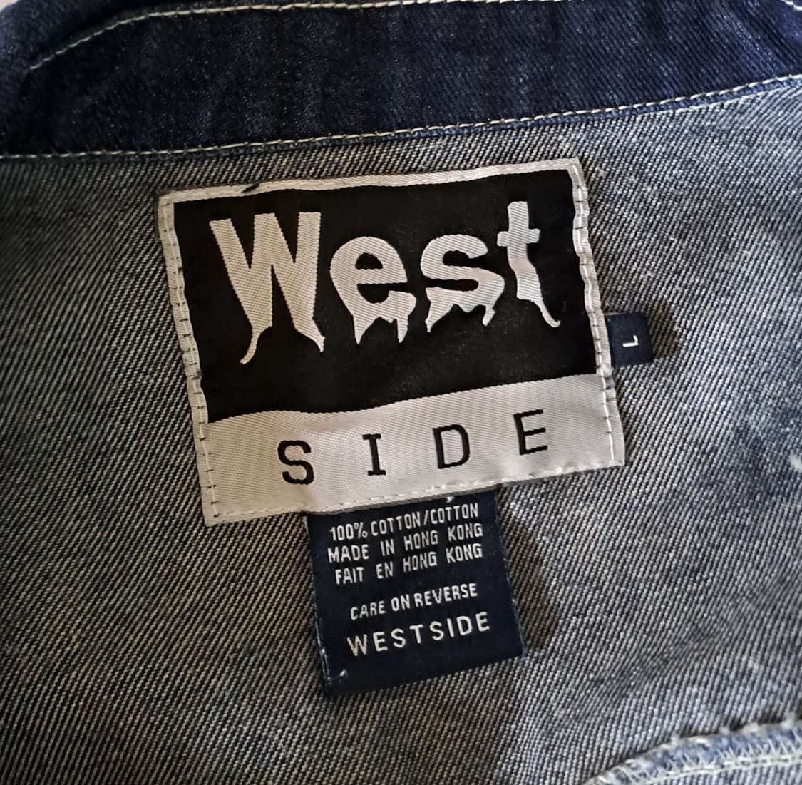 (택포) 웨스트사이드 데님 점프수트 L B372 상품이미지6