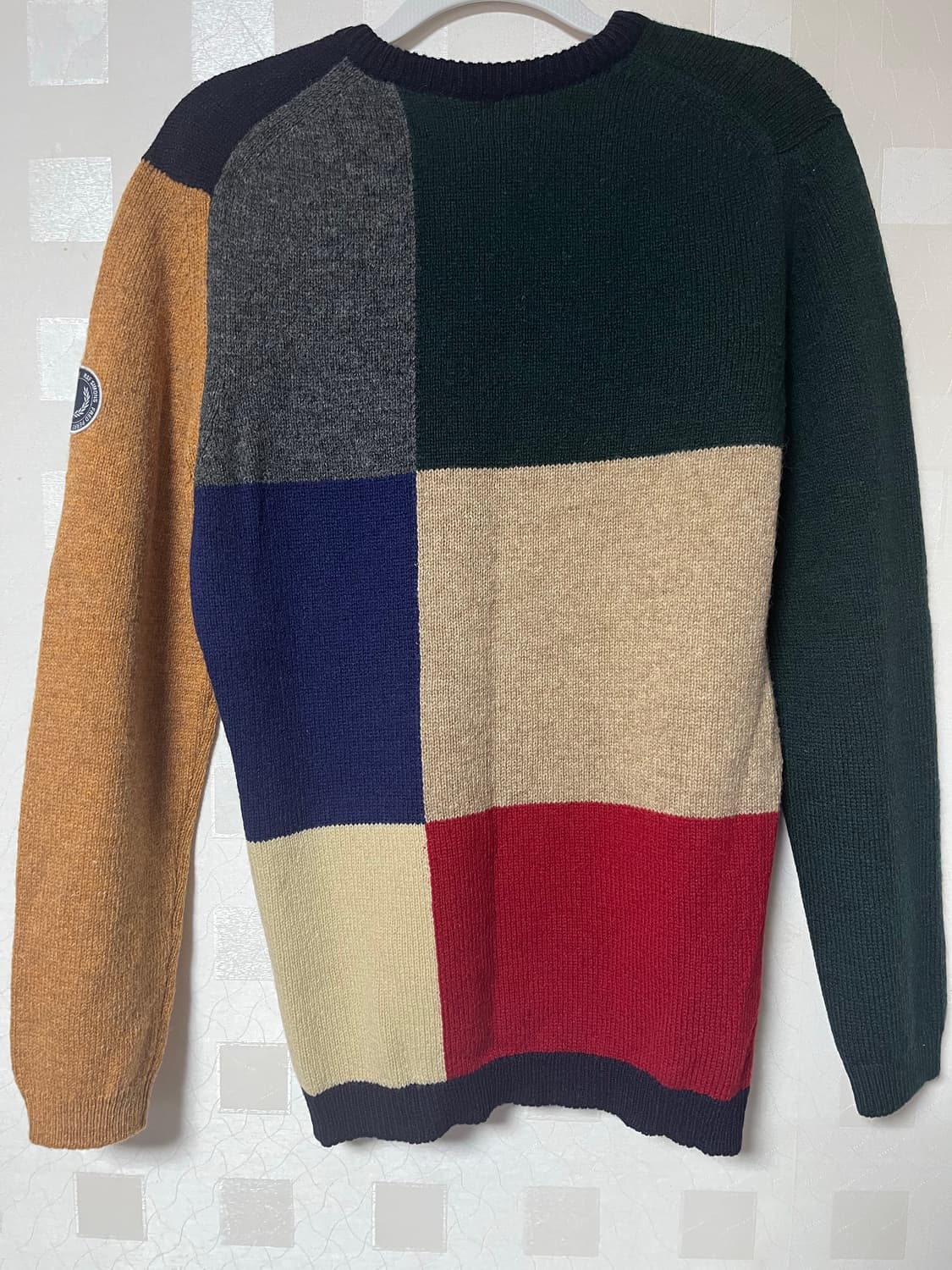 라프시몬스 프레디페리 컬러블록 니트 상품이미지2