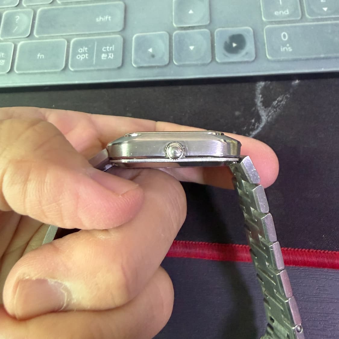 빈티지 오메가 컨스틸레이션 사각 워치 상품이미지8