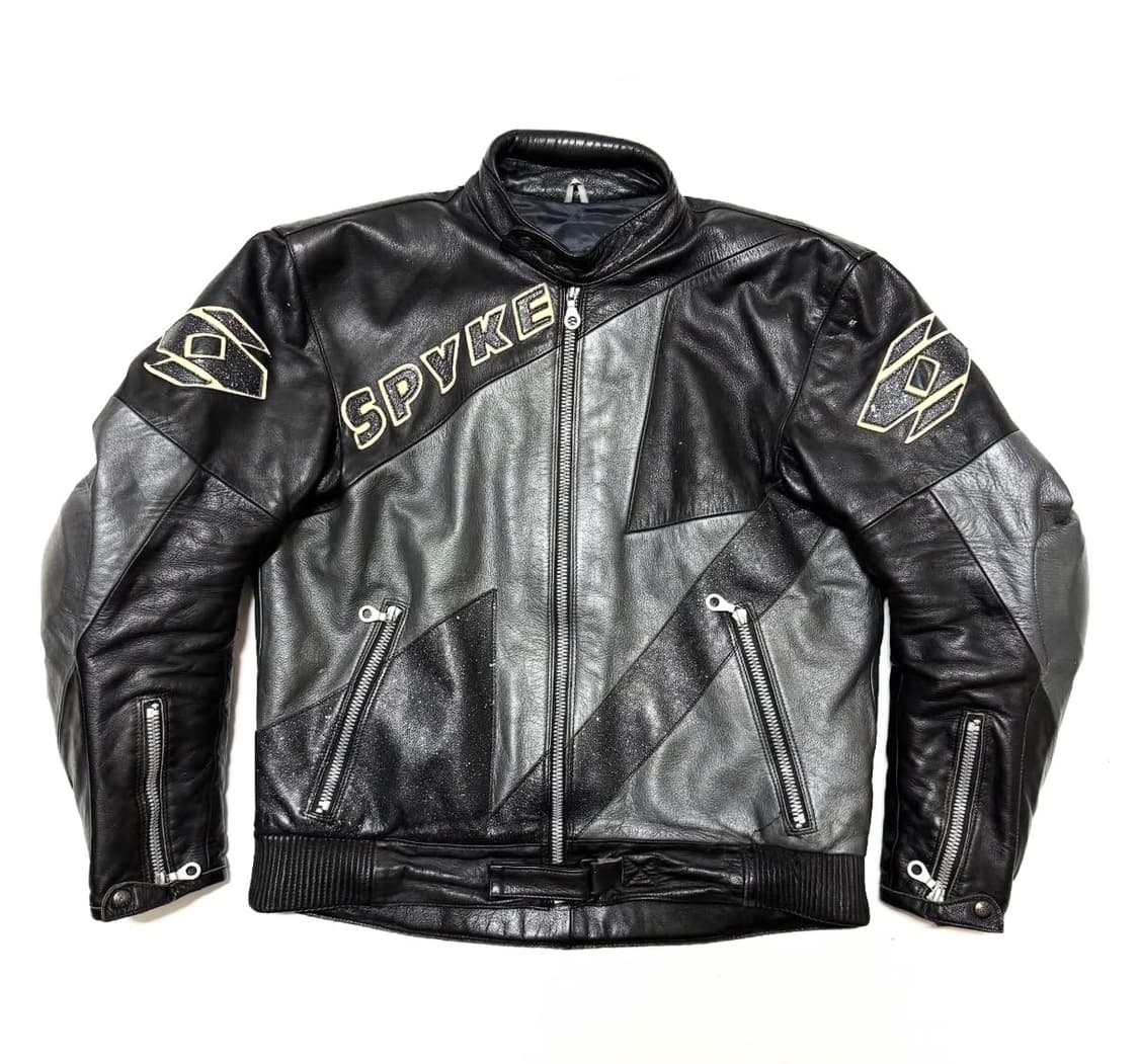 SPYKE - 이태리 레더 바이커 자켓 상품이미지1