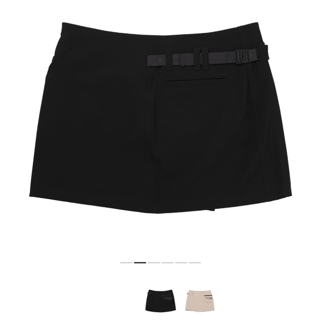 미스치프 헬리녹스 벨티드 랩 스커트 상품이미지2