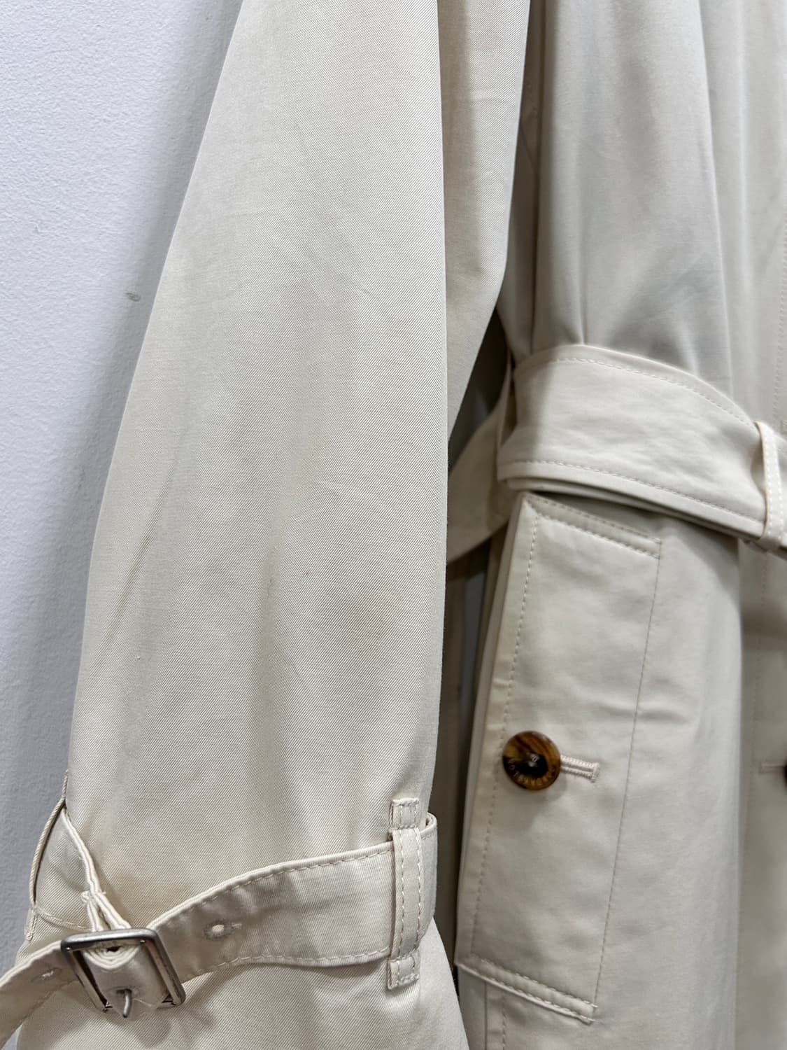 닥스 내피 탈부착 연베이지 트렌치코트 여성 M사이즈 상품이미지9