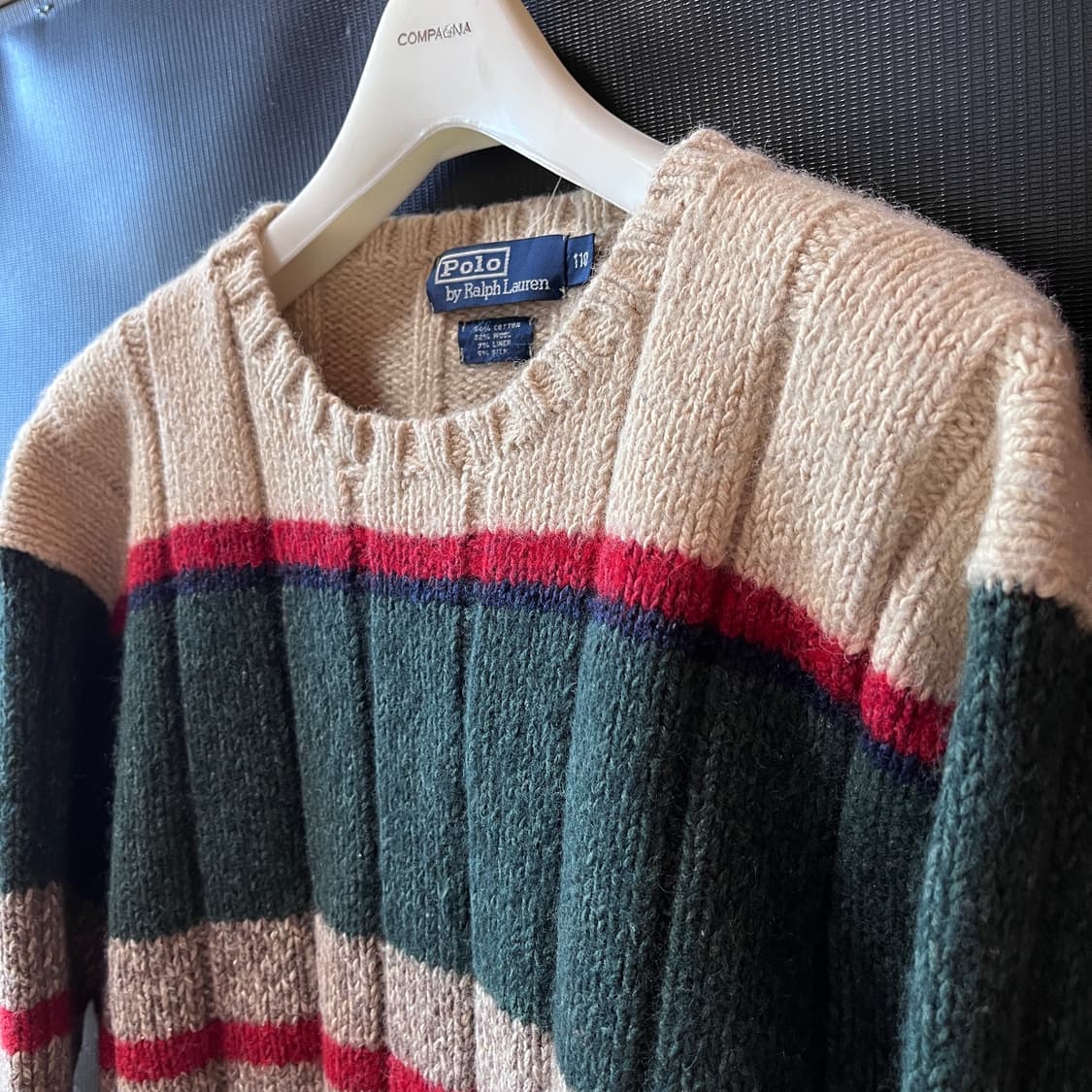 00s 폴로 랄프로렌 멀티 혼방 코튼 울 린넨 실크 니트 상품이미지3