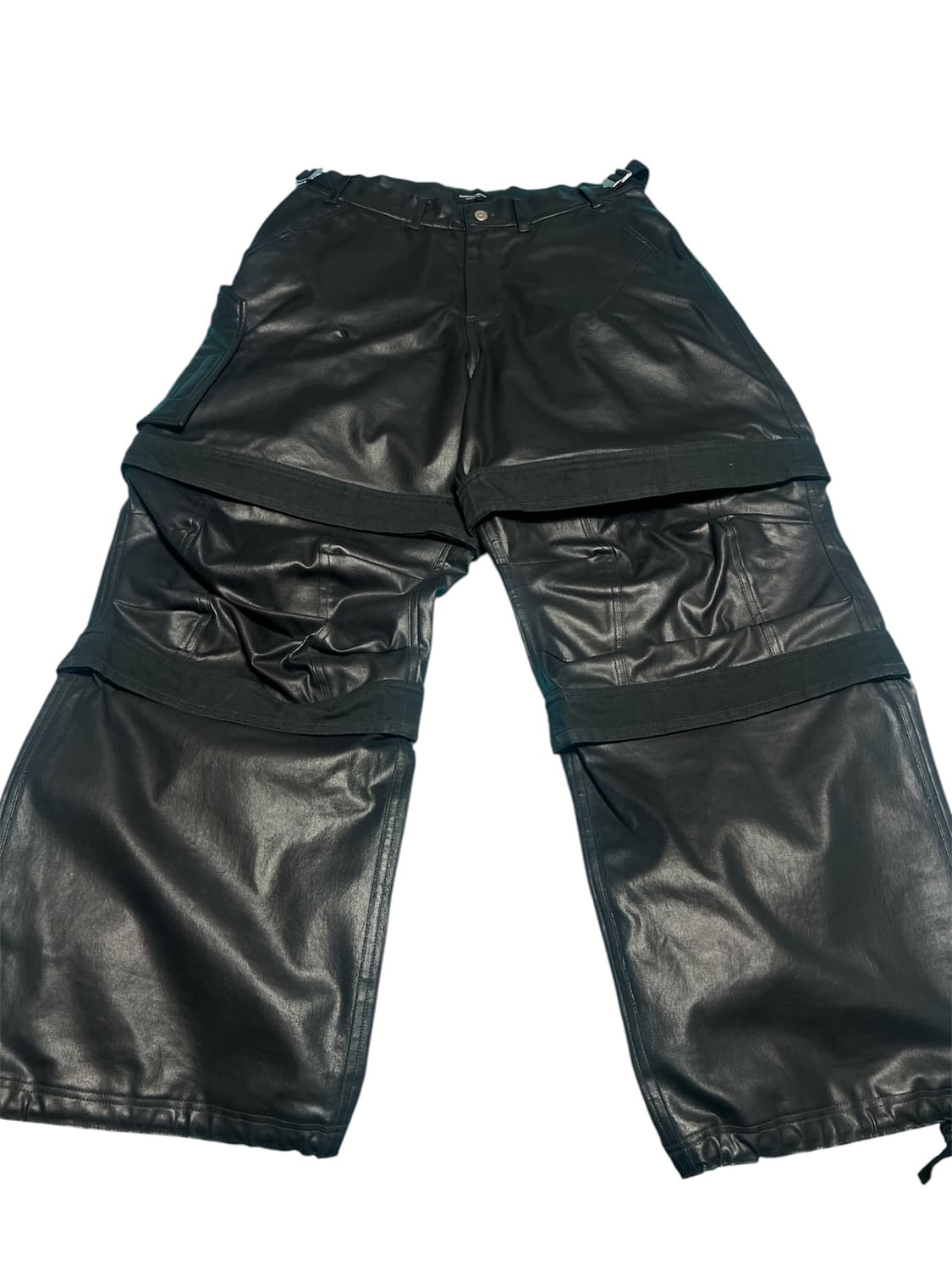 [2] 파아카이브 레이어드 팬츠 블랙 상품이미지1